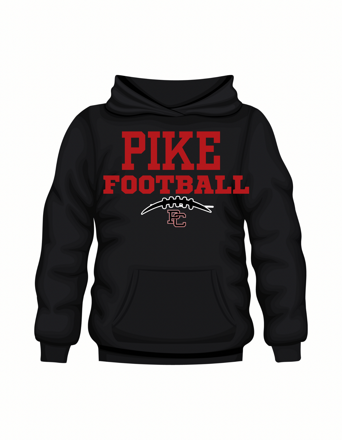 Youth Pike Football Hoodie